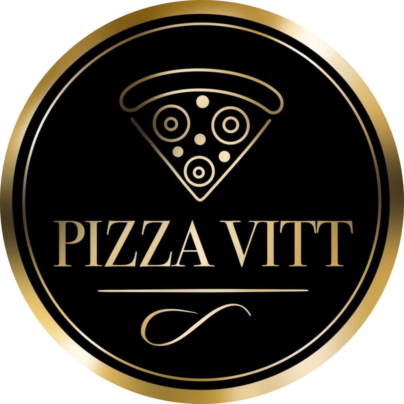 Pizza vitt Logo Pizza vitt